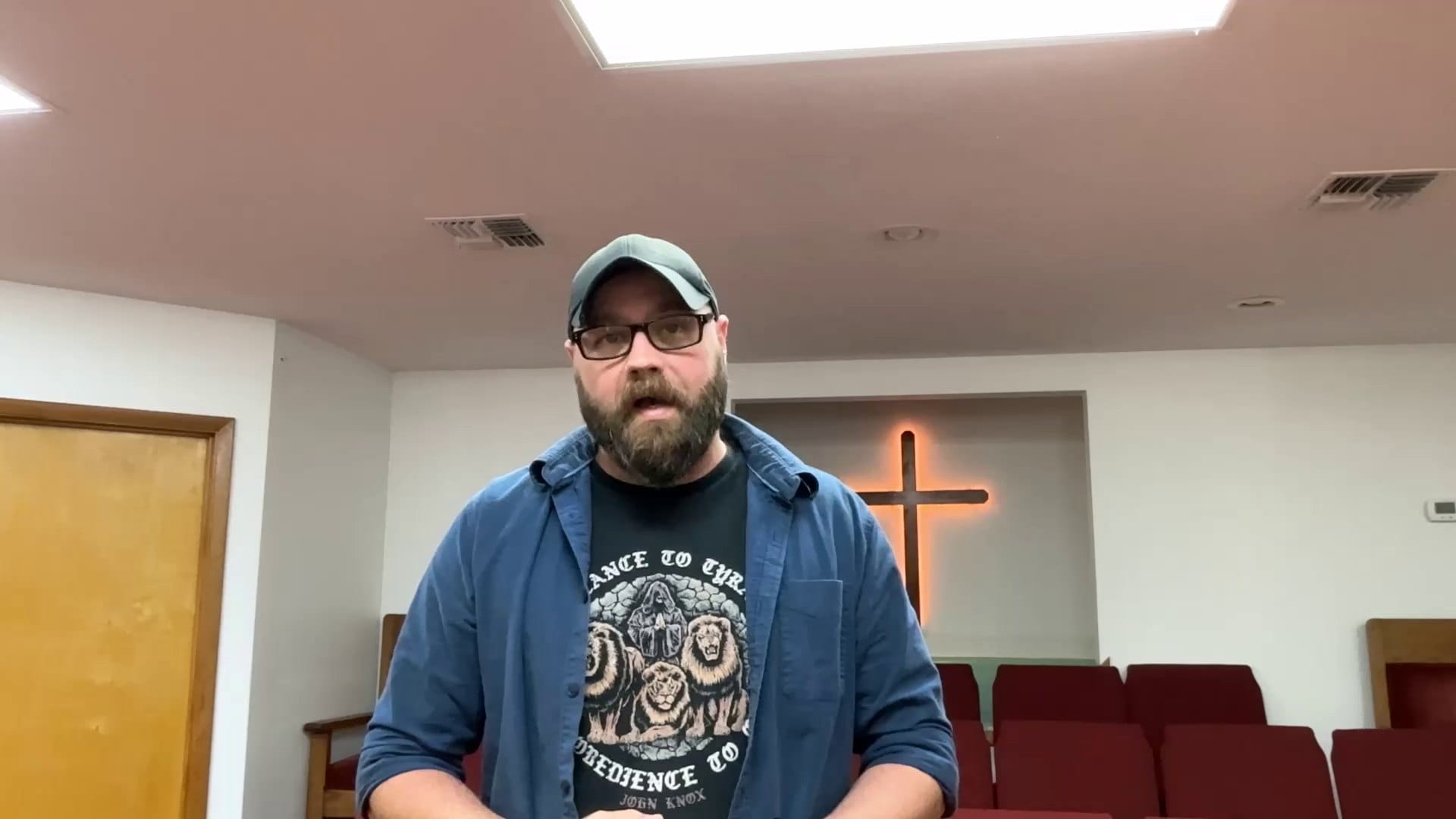 Pastor Jon of Morningstar Reformed Church, from the welcome video